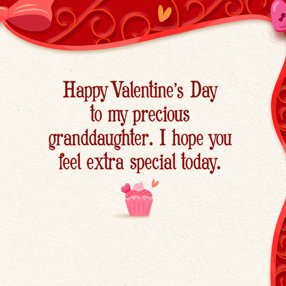 Granddaughter Valentine's Card