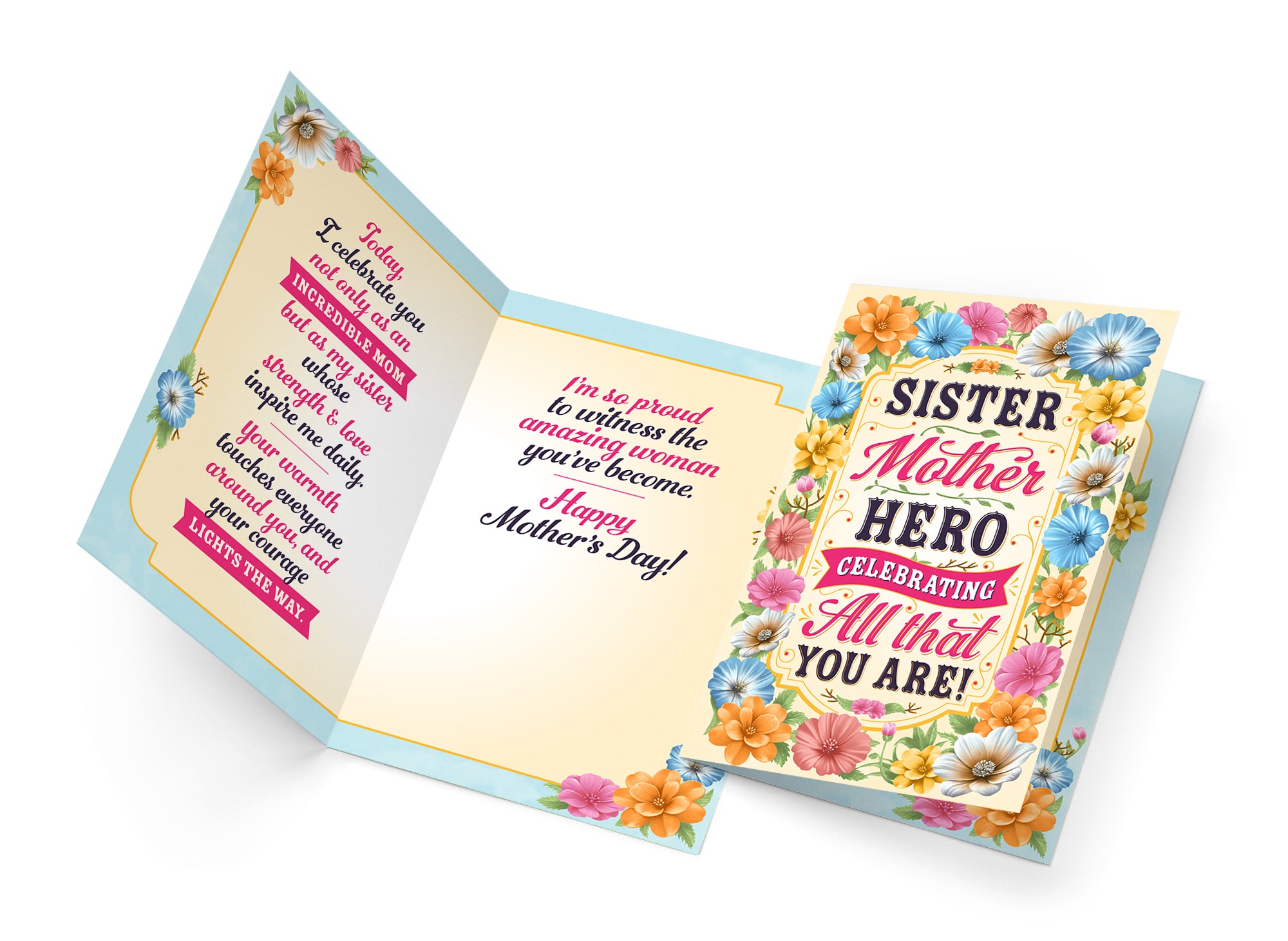 Sister Mother's Day Card