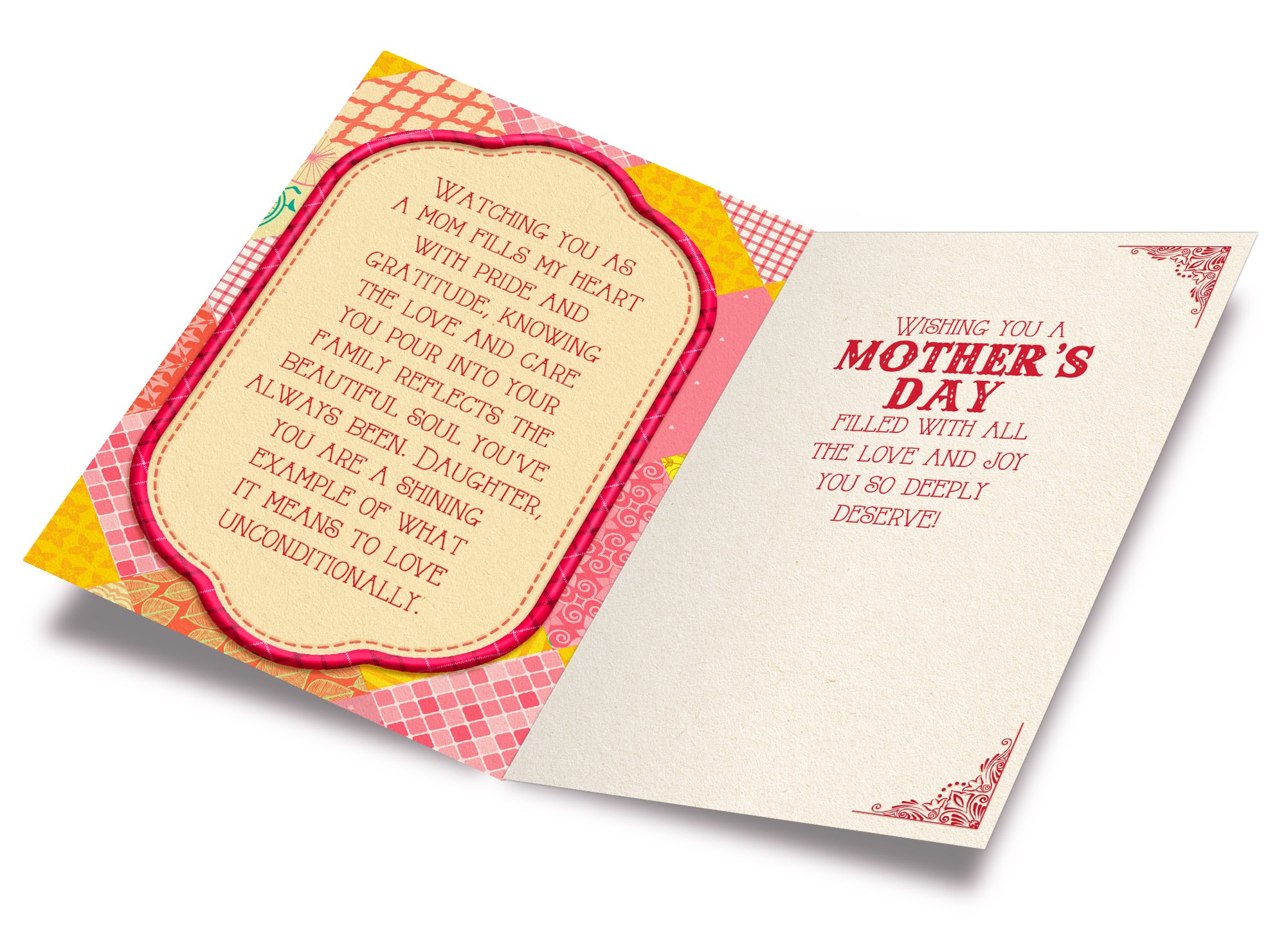 Daughter Mother's Day Card