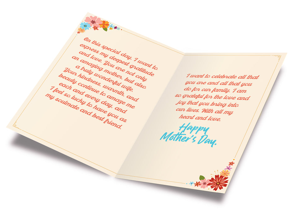 Mother's Day Card For Wife