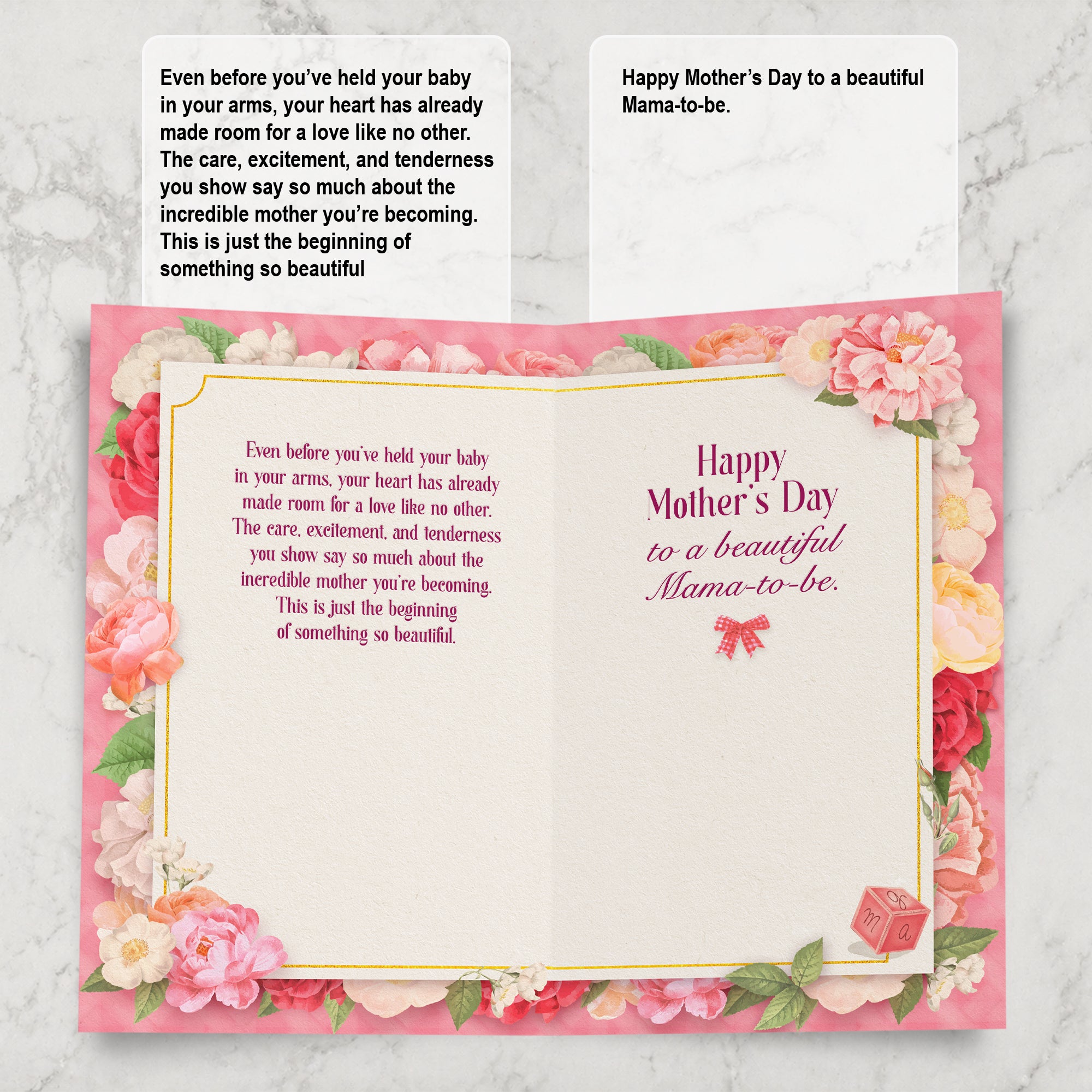 Mom To Be Mother's Day Card