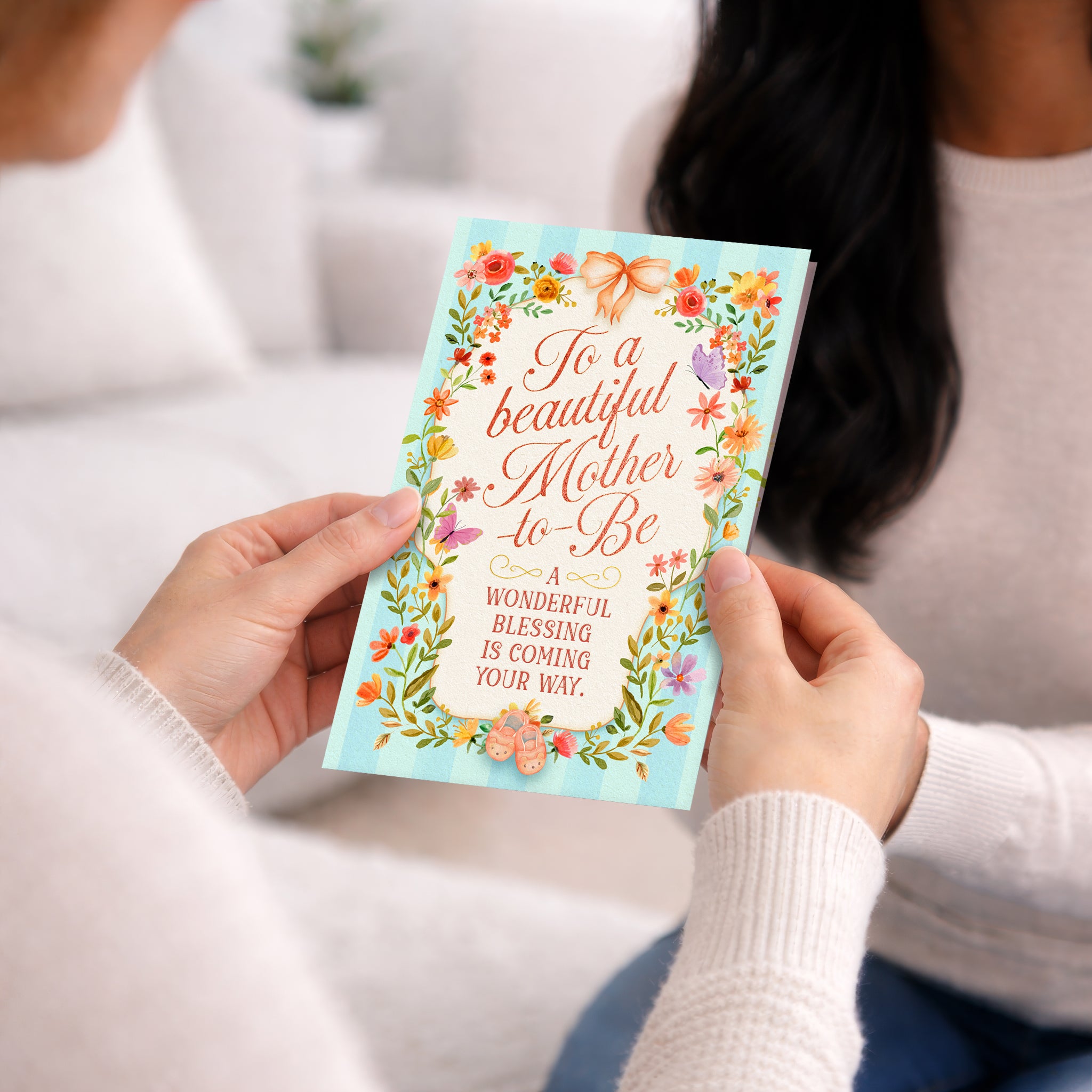 Religious Mom To Be Mother's Day Card