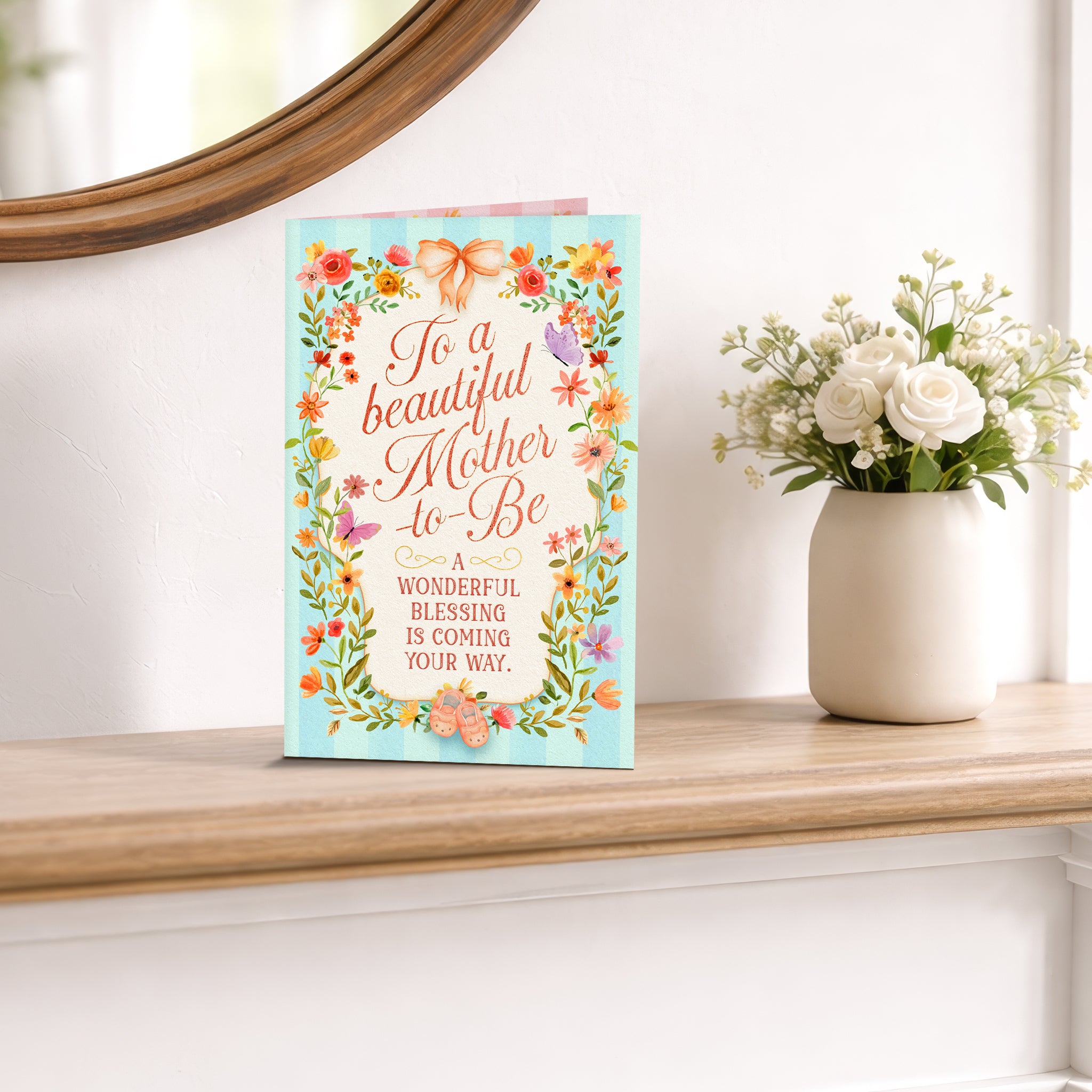 Religious Mom To Be Mother's Day Card