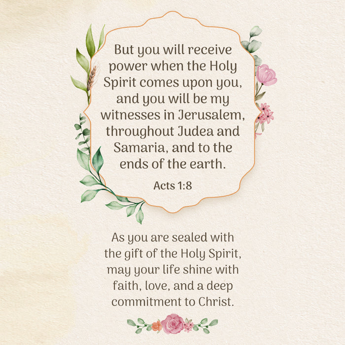 Confirmation Card