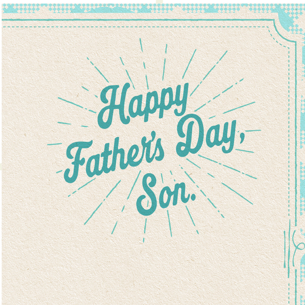 Father's Day Card For Son