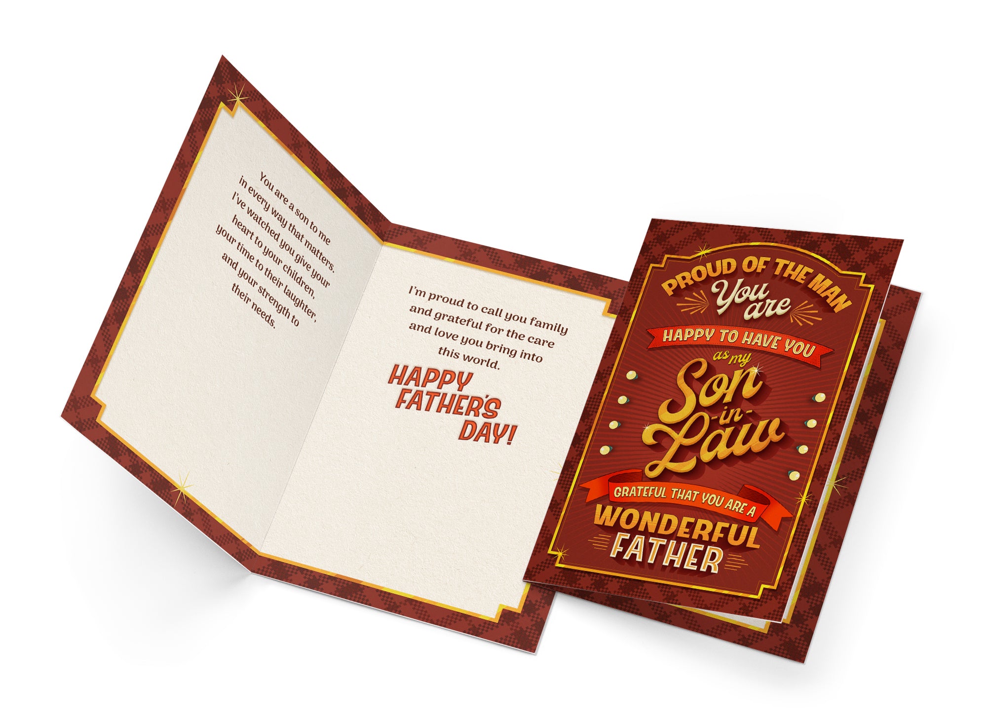 Son In Law Father's Day Card