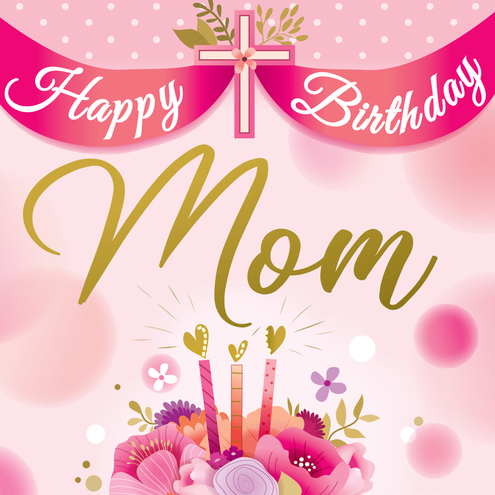 Religious Birthday Card For Mom
