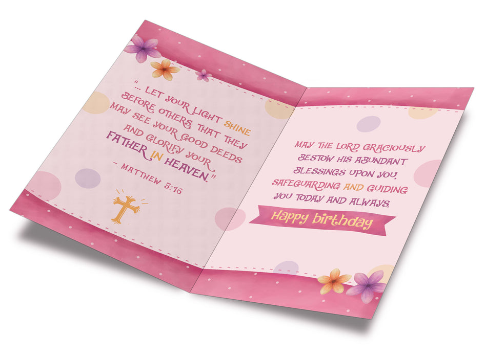 Religious Birthday Card For Daughter