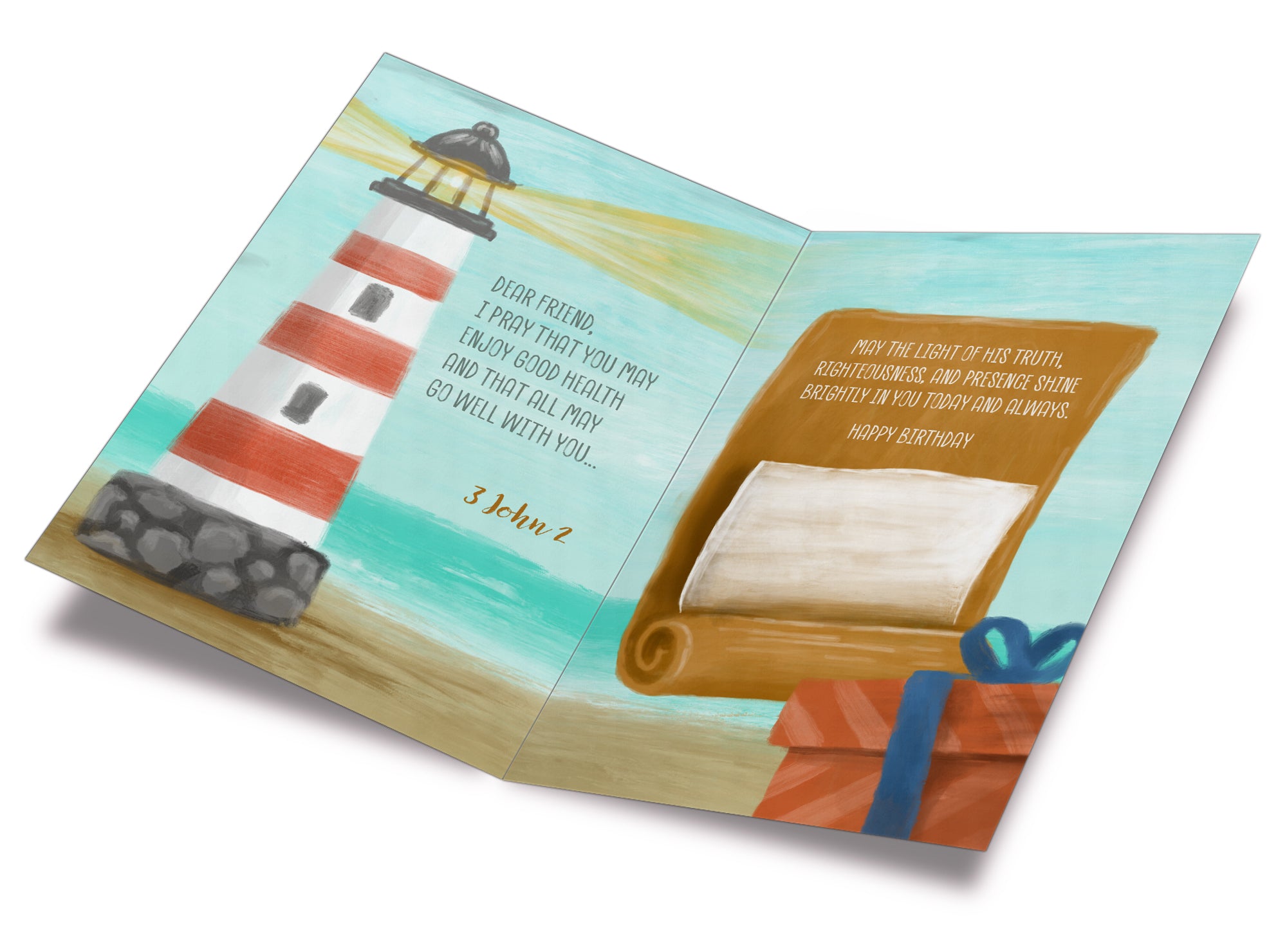 Religious Birthday Card For Friend