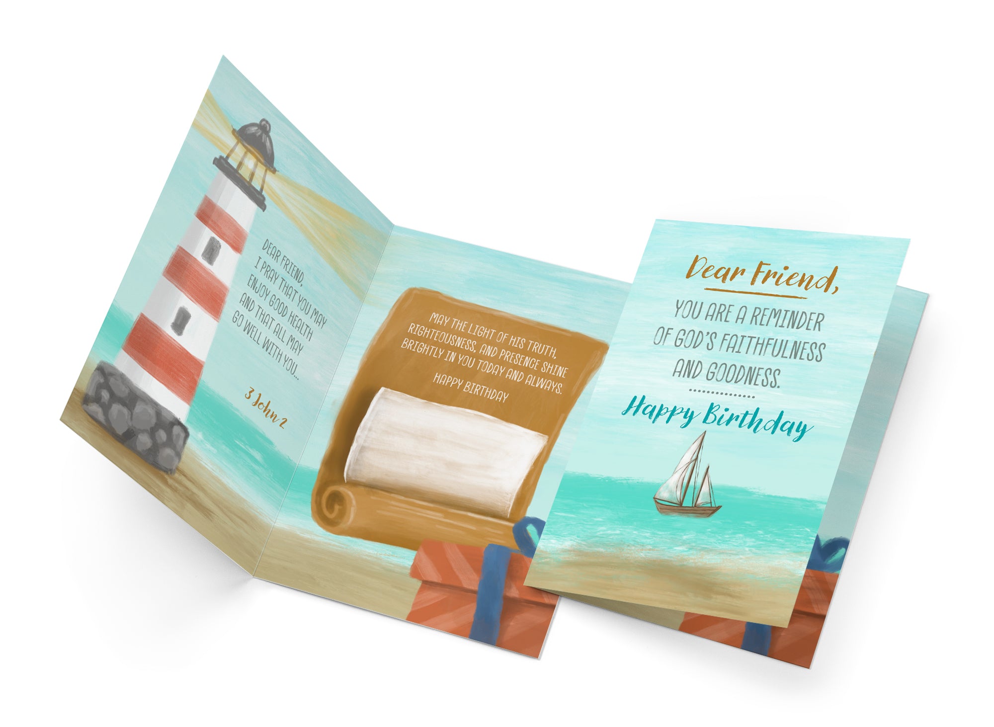 Religious Birthday Card For Friend