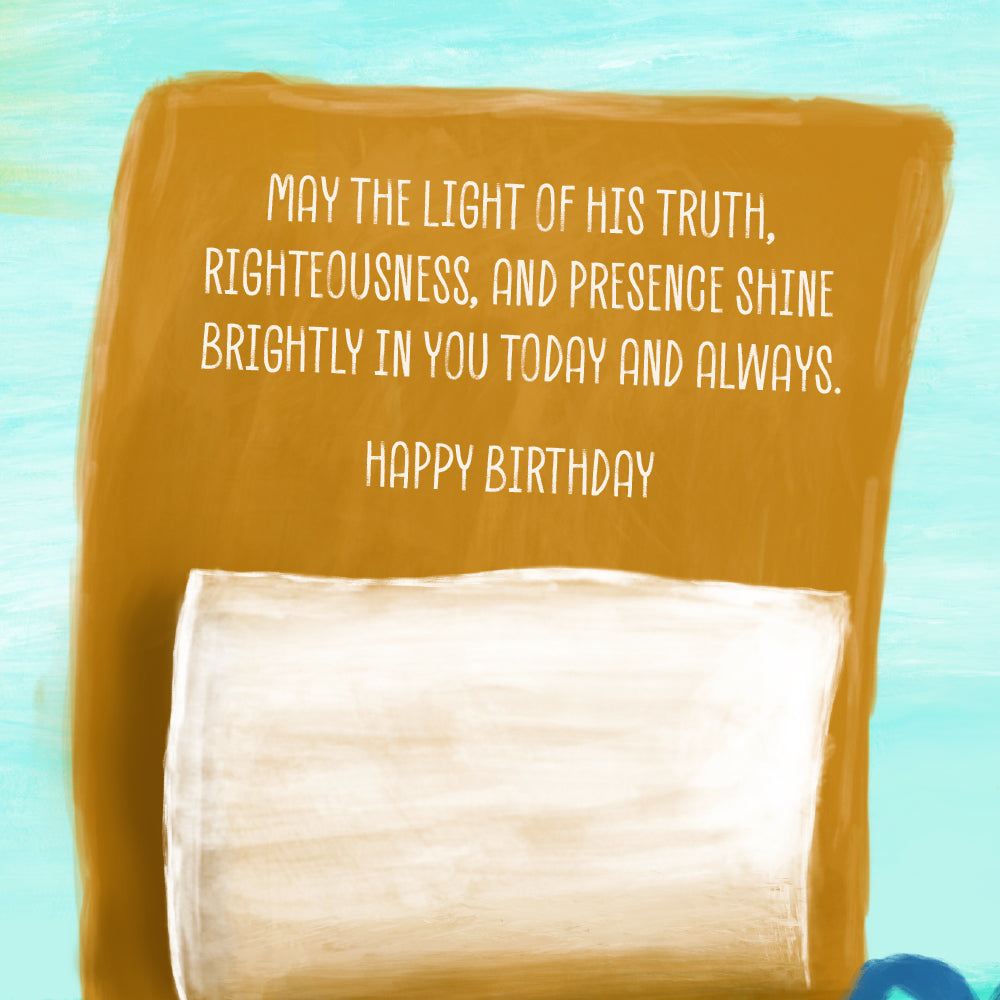 Religious Birthday Card For Friend