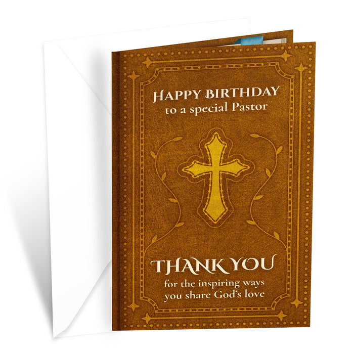 Religious Birthday Card For Pastor