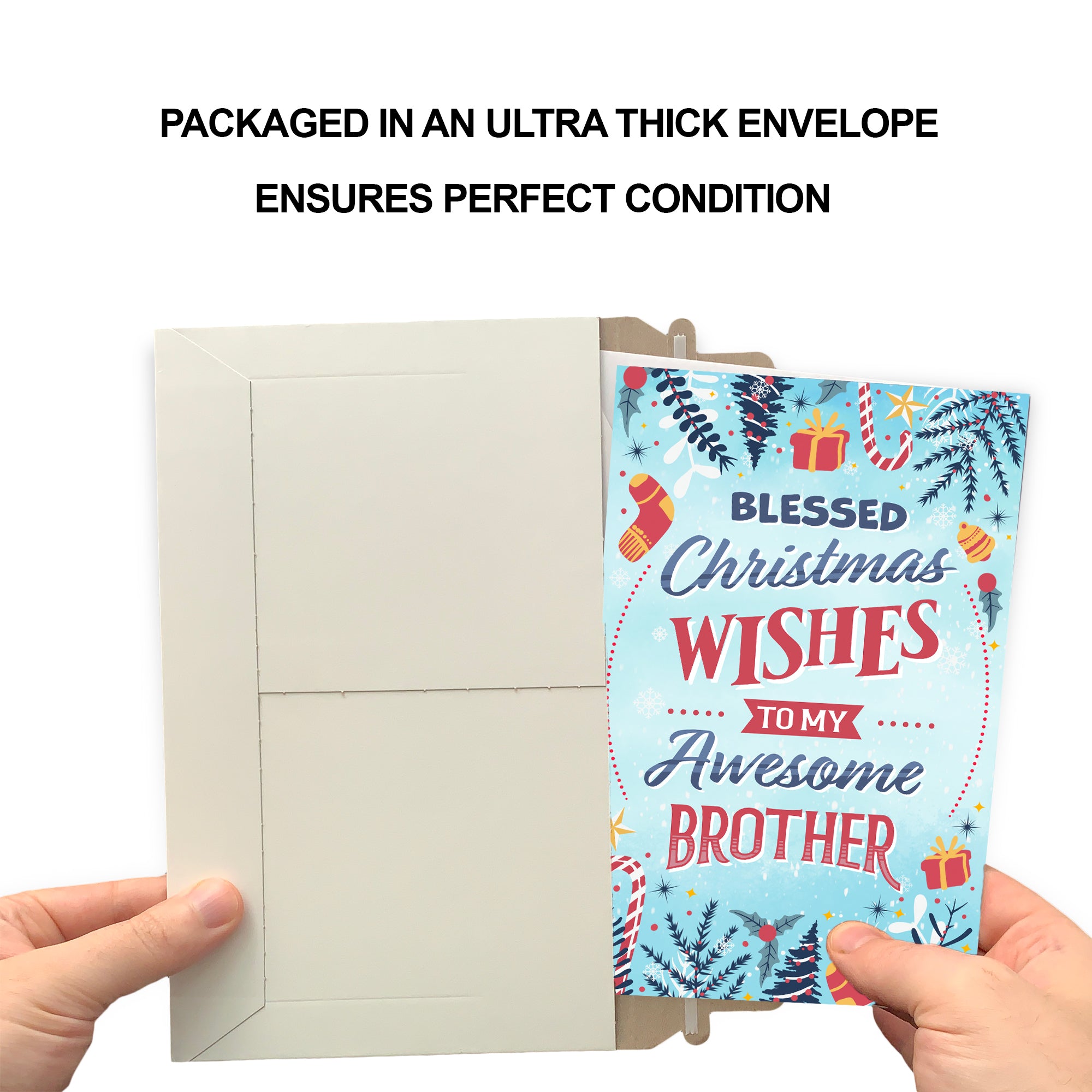 Religious Brother Christmas Card