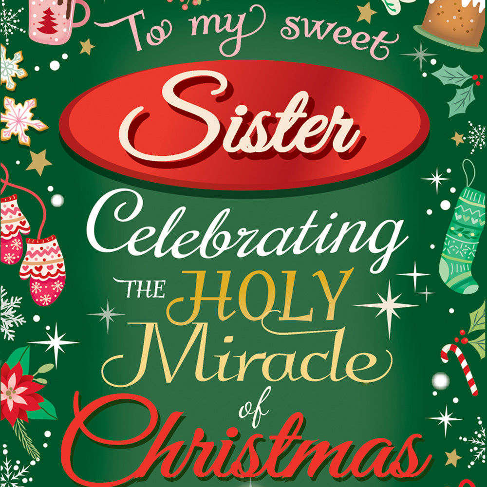 Religious Sister Christmas Card