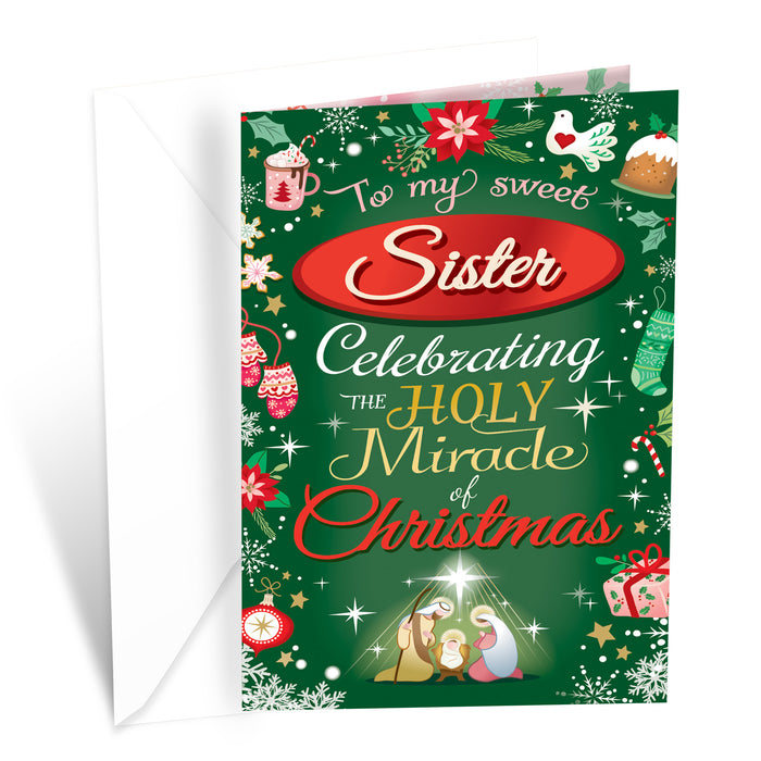 Religious Sister Christmas Card