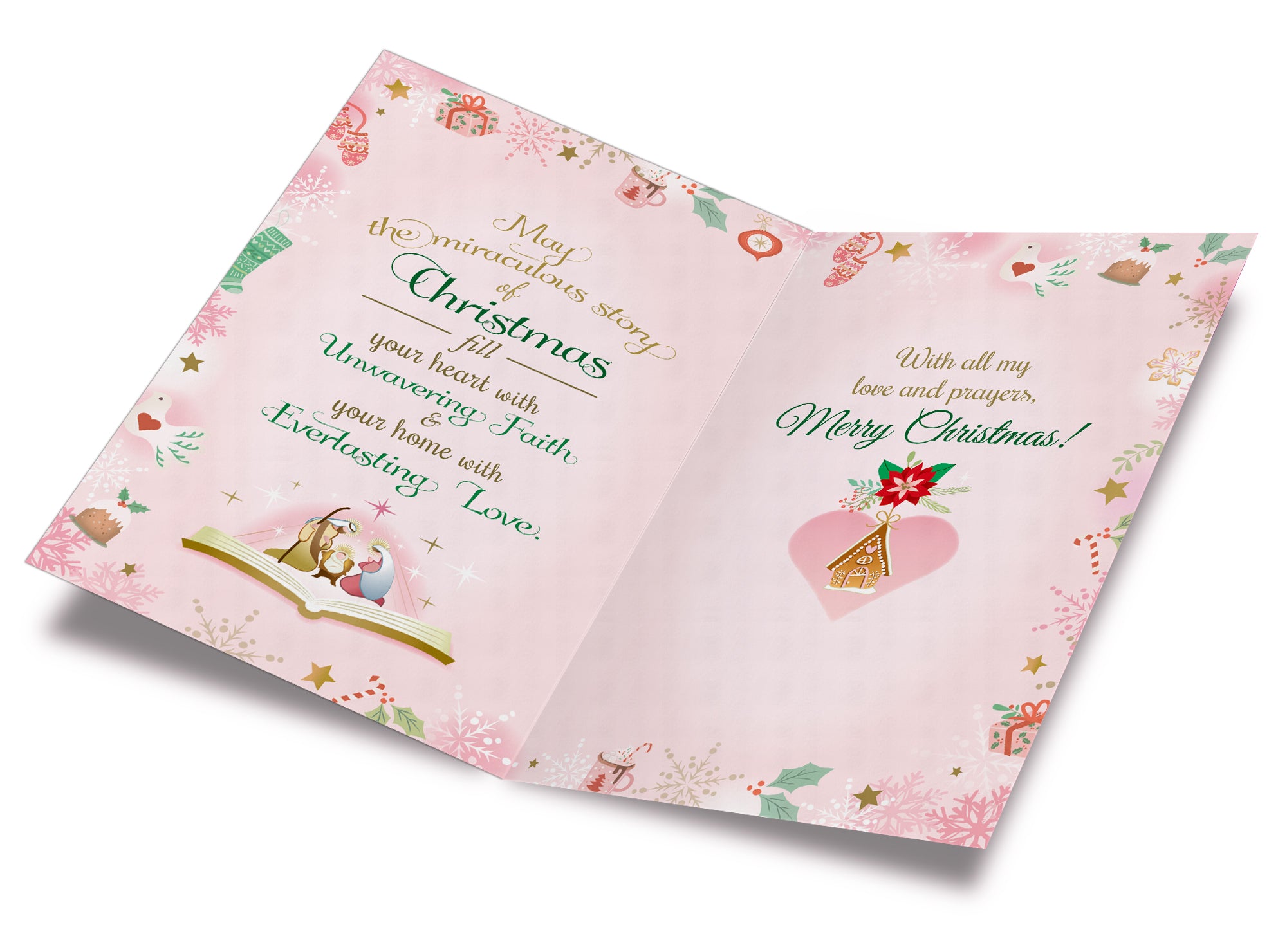 Religious Sister Christmas Card