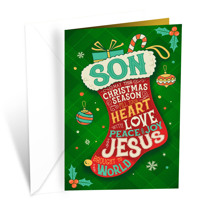 Religious Son Christmas Card