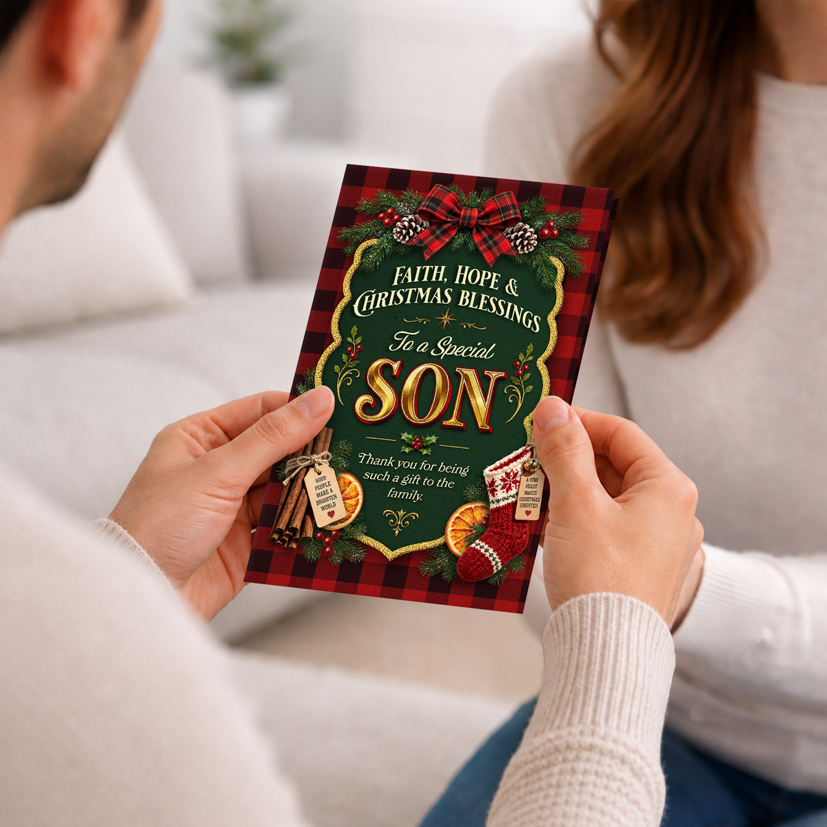 Religious Son Christmas Card — lifestyle1