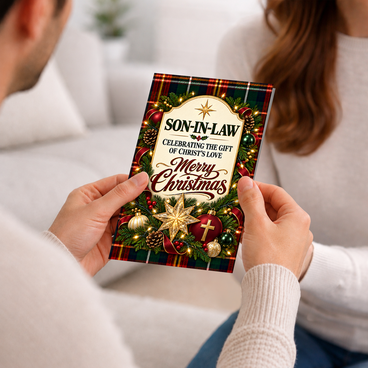 Religious Son In Law Christmas Card — lifestyle1