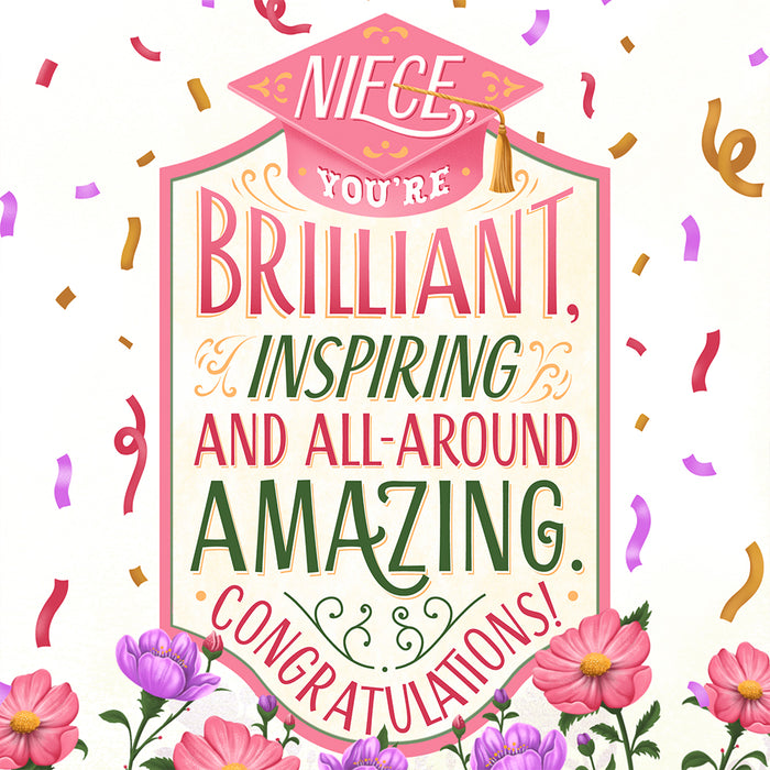 Niece Graduation Card