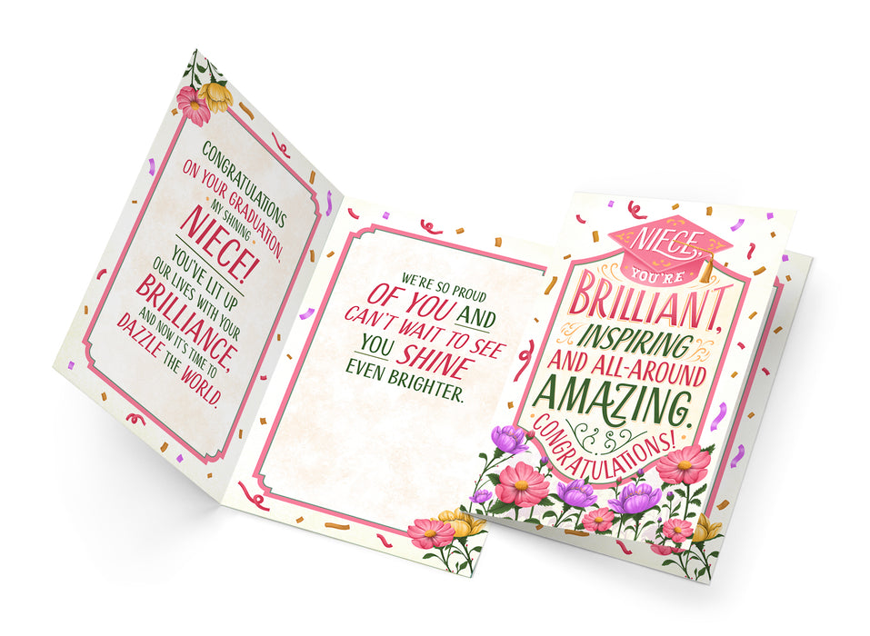 Niece Graduation Card