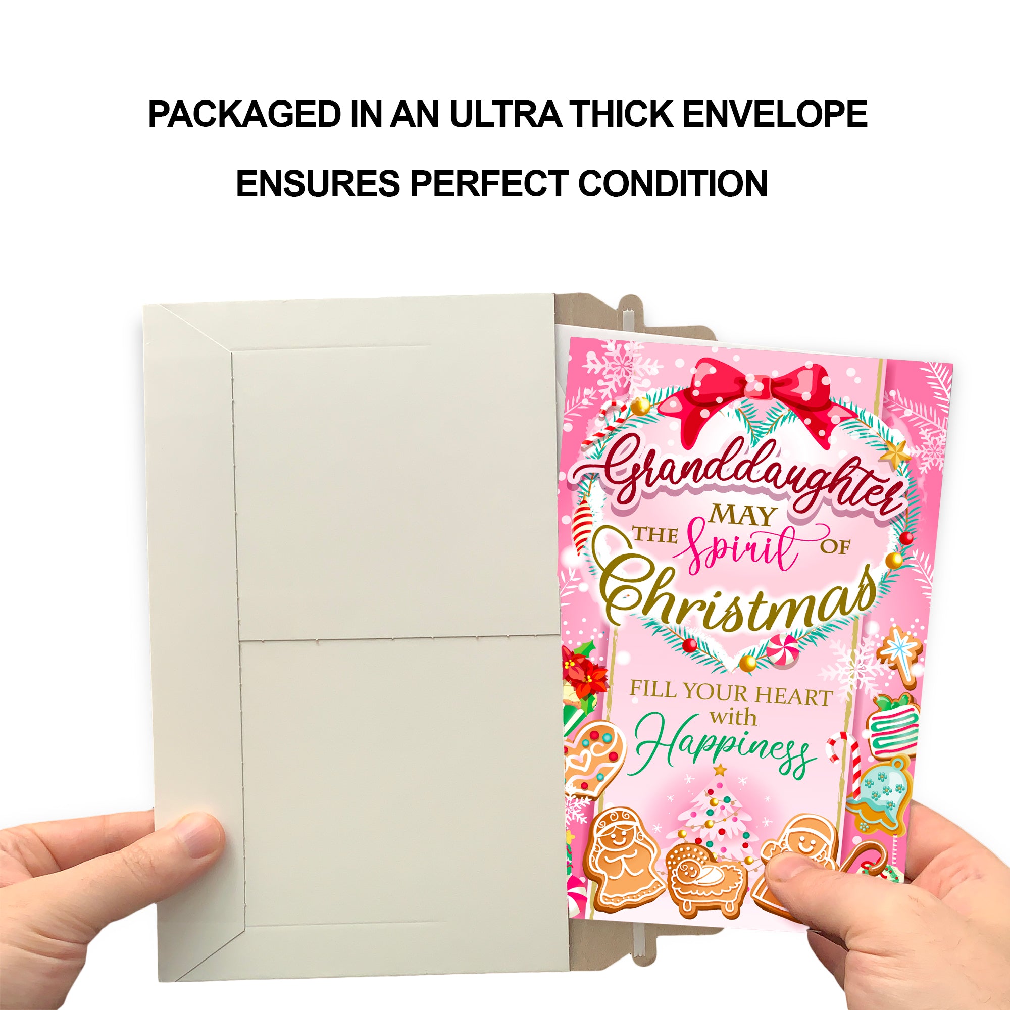 Religious Granddaughter Christmas Card