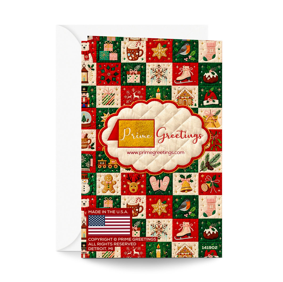 Religious Granddaughter Christmas Card — back