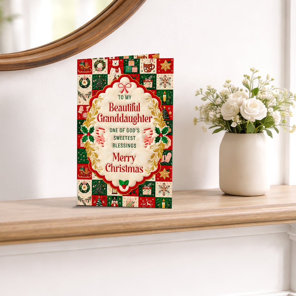 Religious Granddaughter Christmas Card — lifestyle3