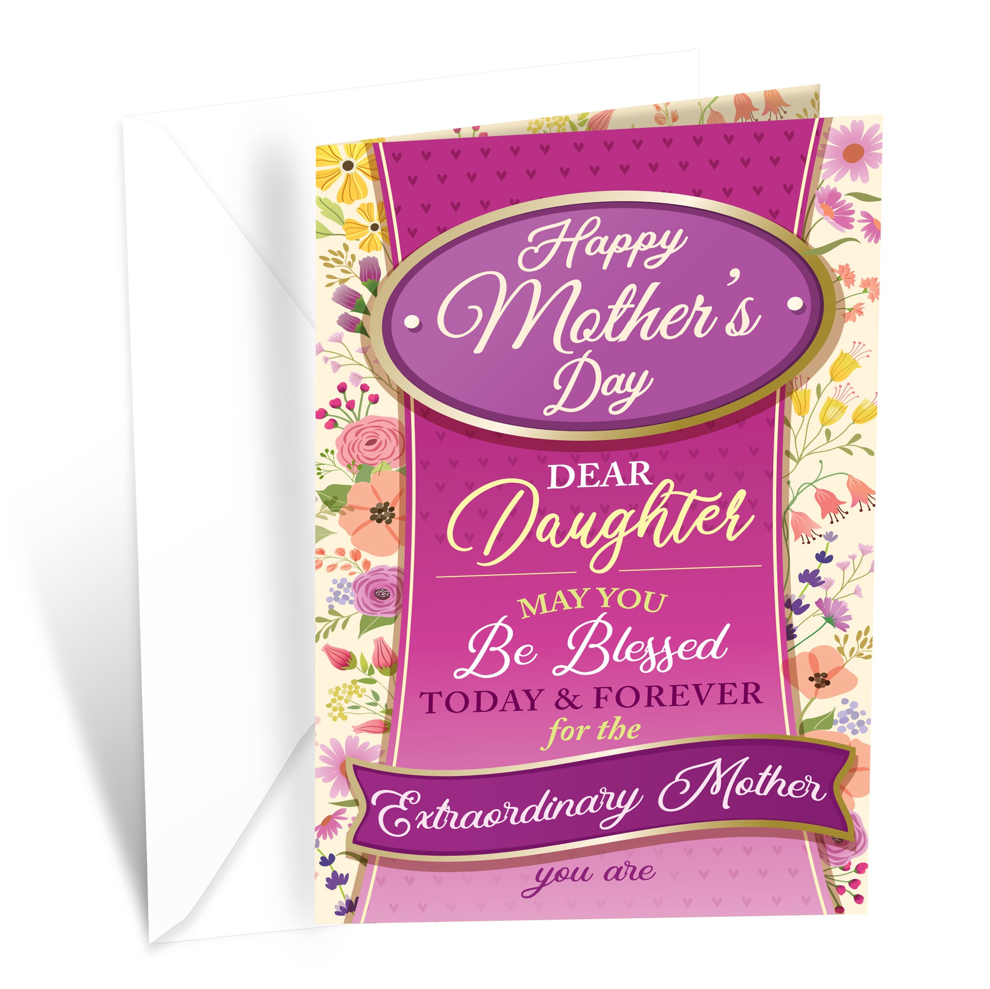 Religious Daughter Mother's Day Card