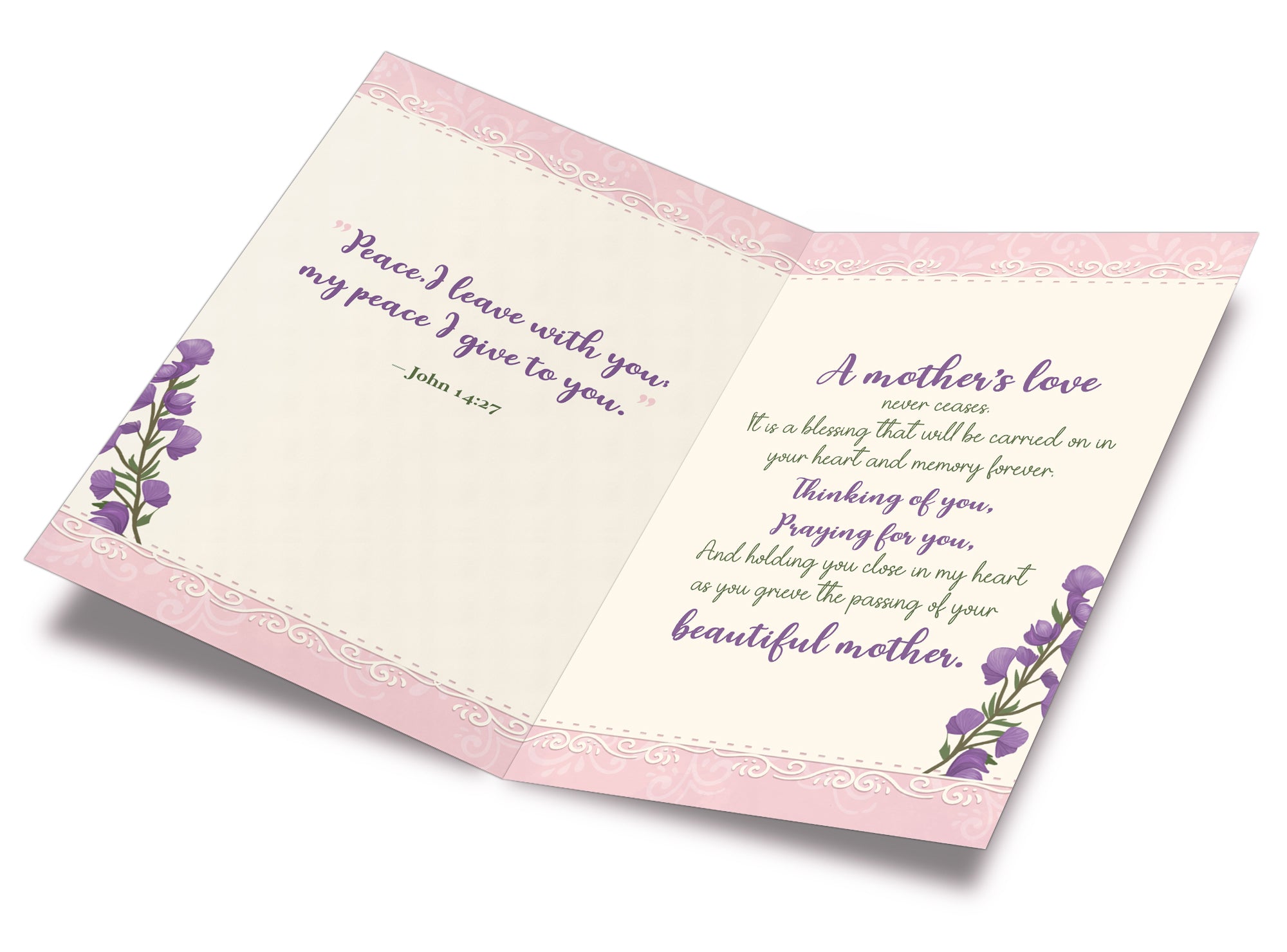 Mom Sympathy Card