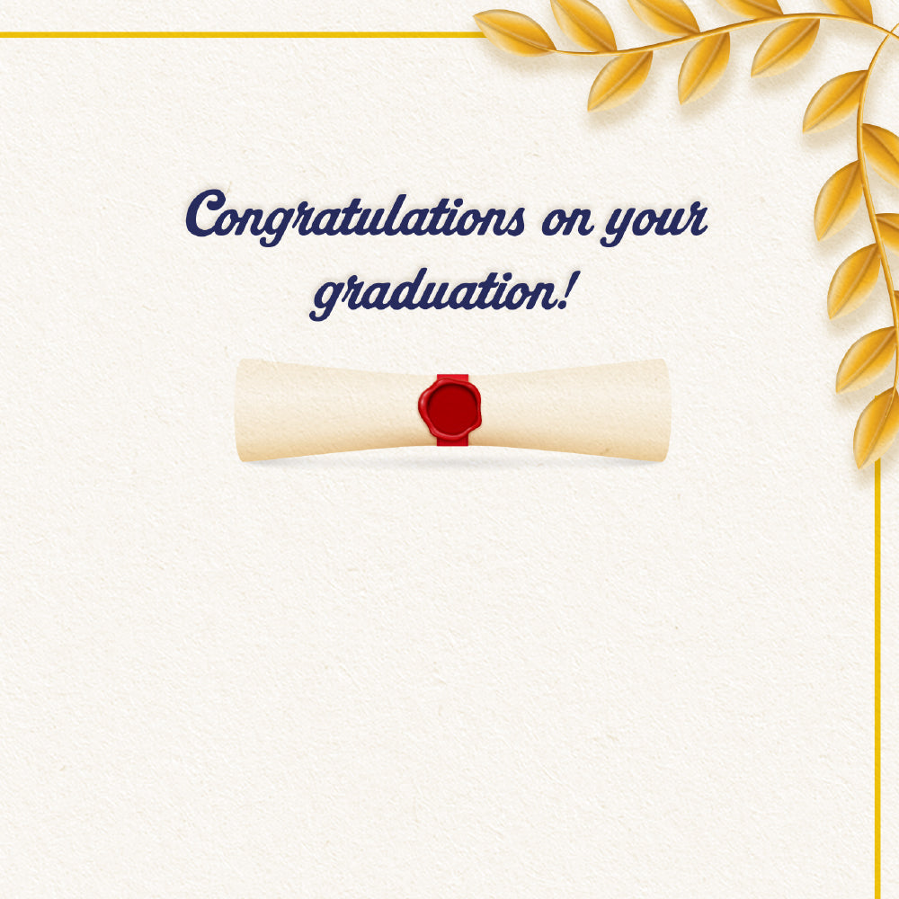 Son Graduation Card