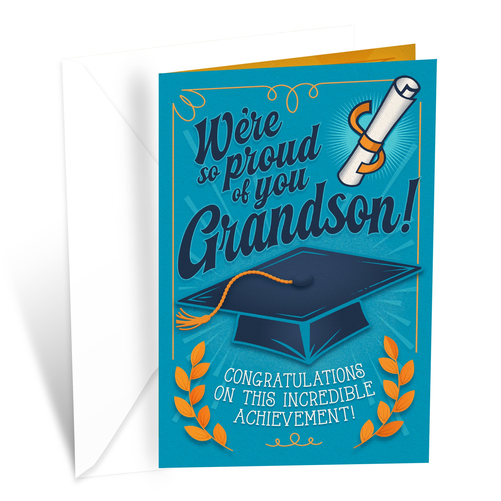 Grandson Graduation Card