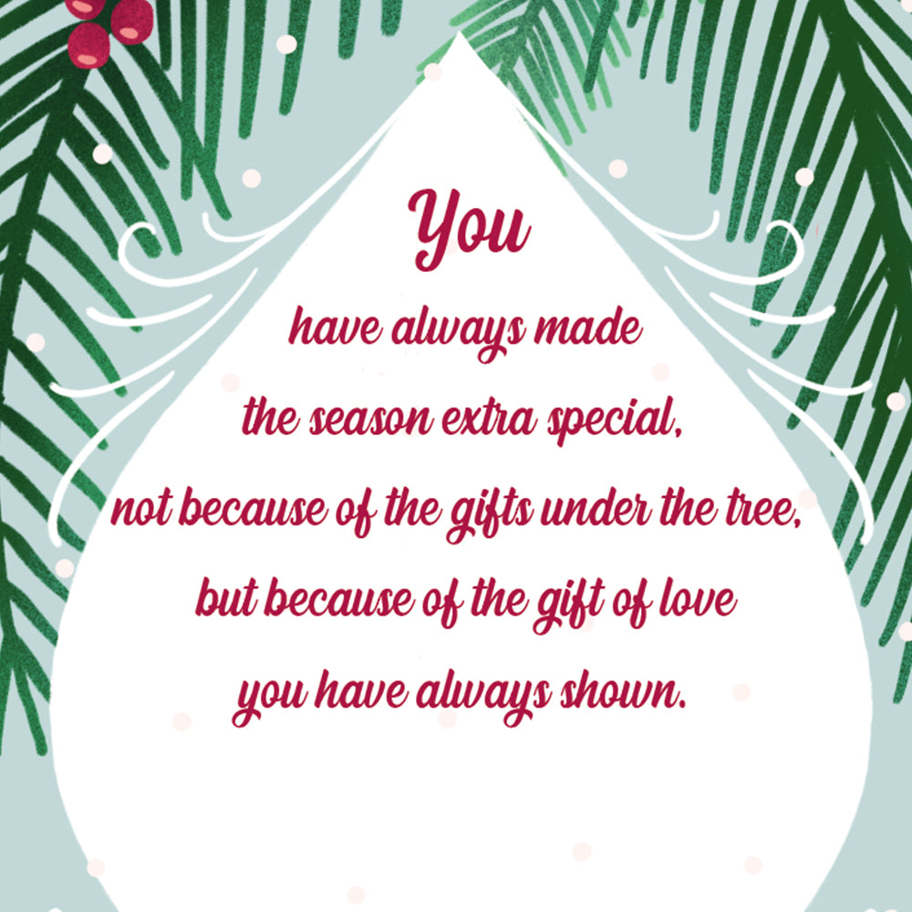 Christmas Card For Mom (Mother)