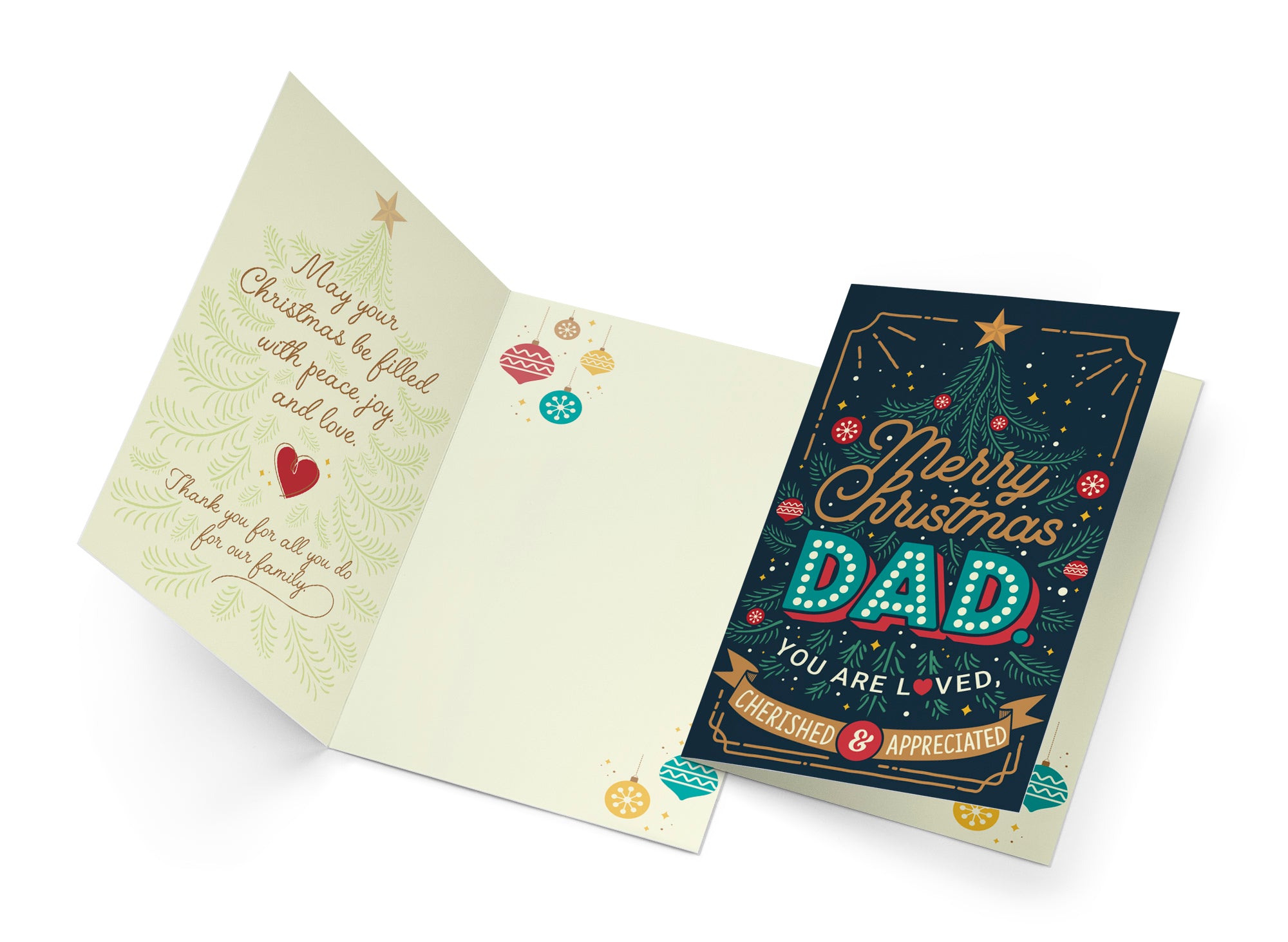 Christmas Card For Dad (Father)