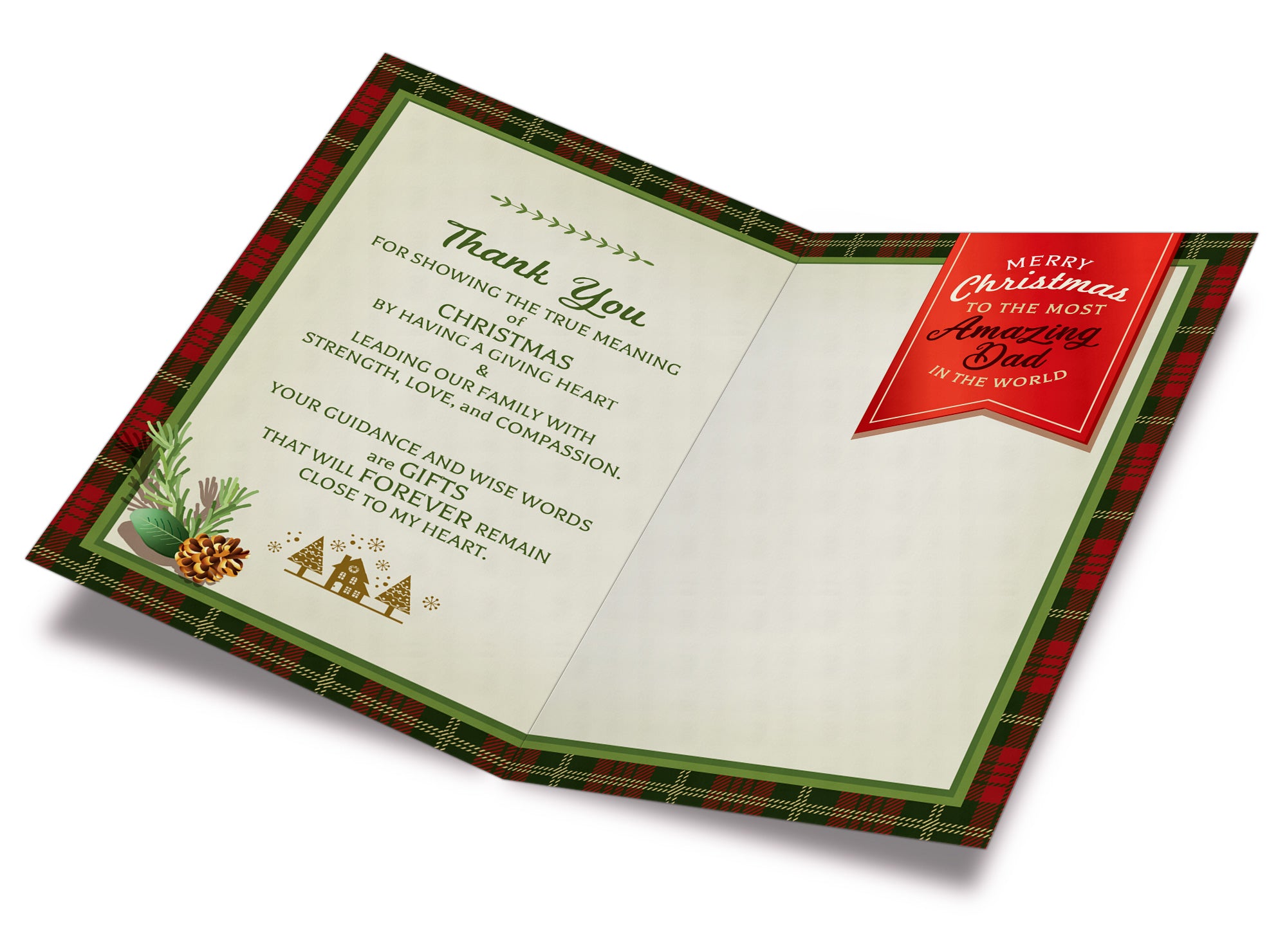 Christmas Card For Dad