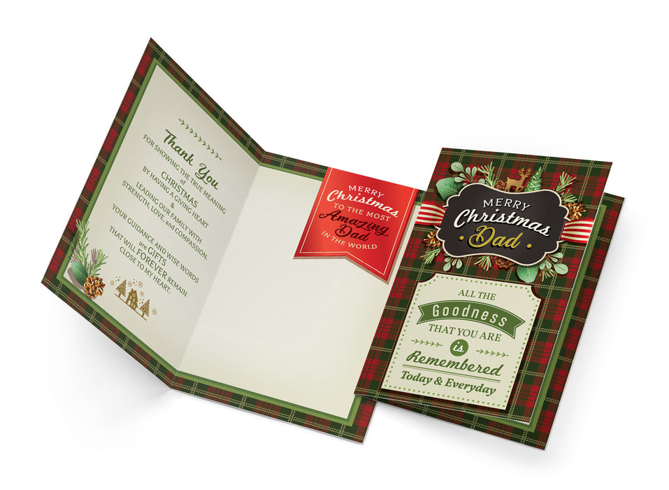 Christmas Card For Dad