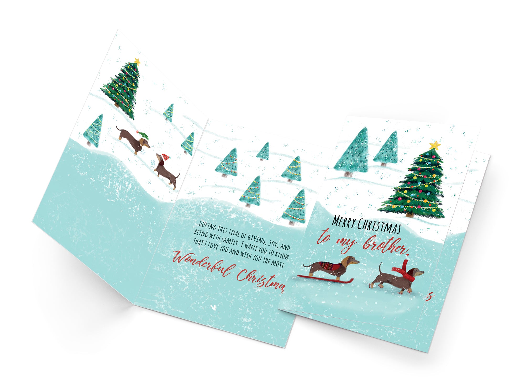 Christmas Card For Brother