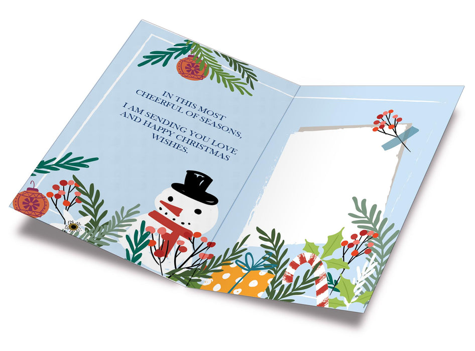 Merry Christmas Card For Brother & Family