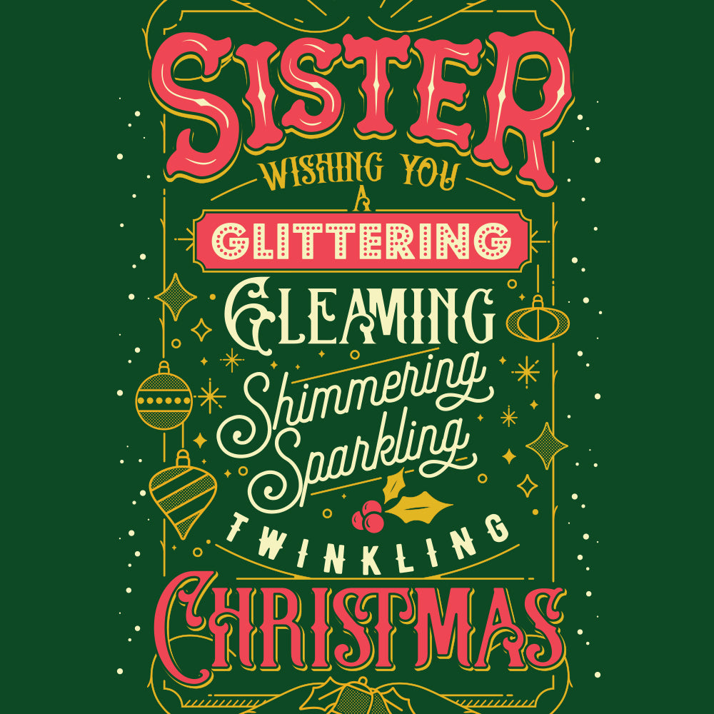 Sister Christmas Card