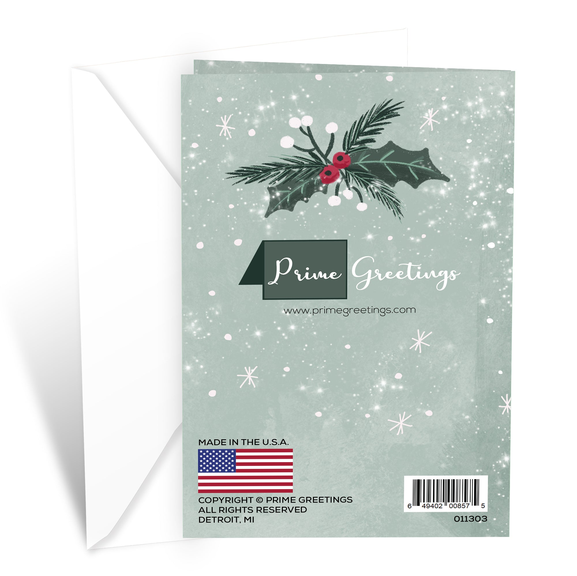 Christmas Card For Son & Family