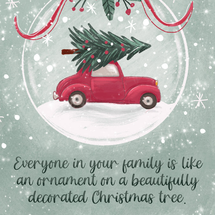 Christmas Card For Son & Family