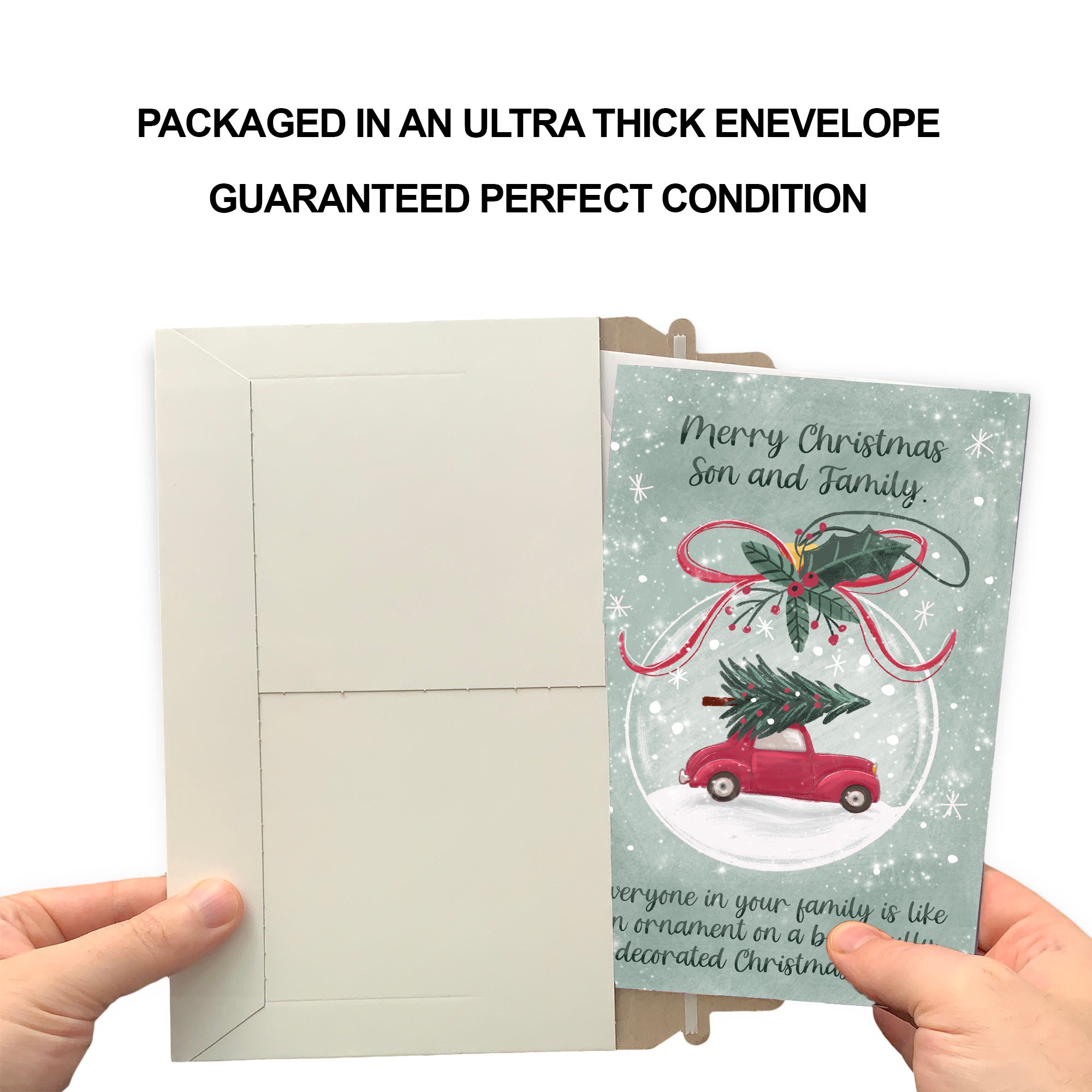 Christmas Card For Son & Family