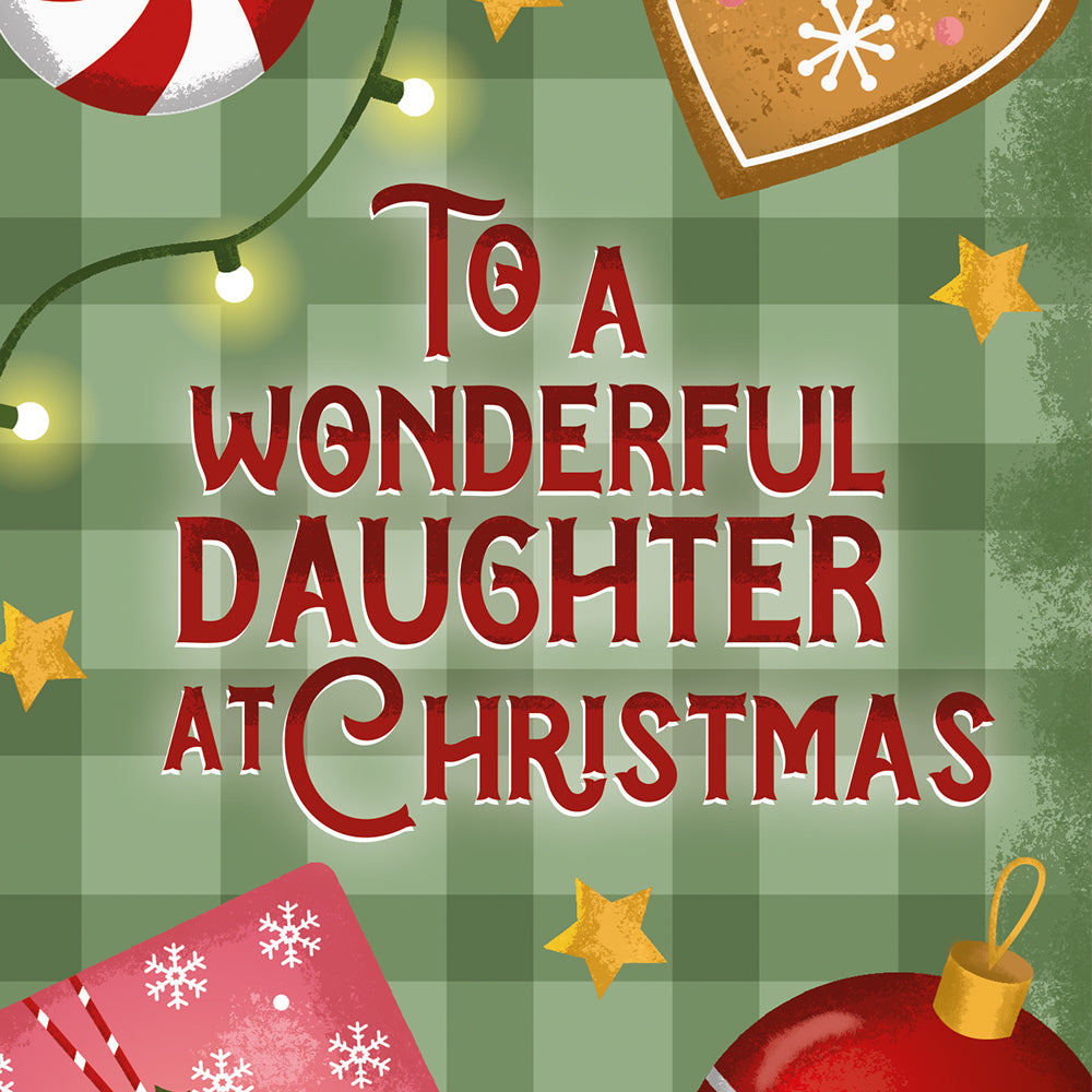 Daughter Christmas Card