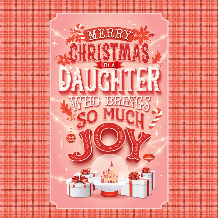 Christmas Card For Daughter