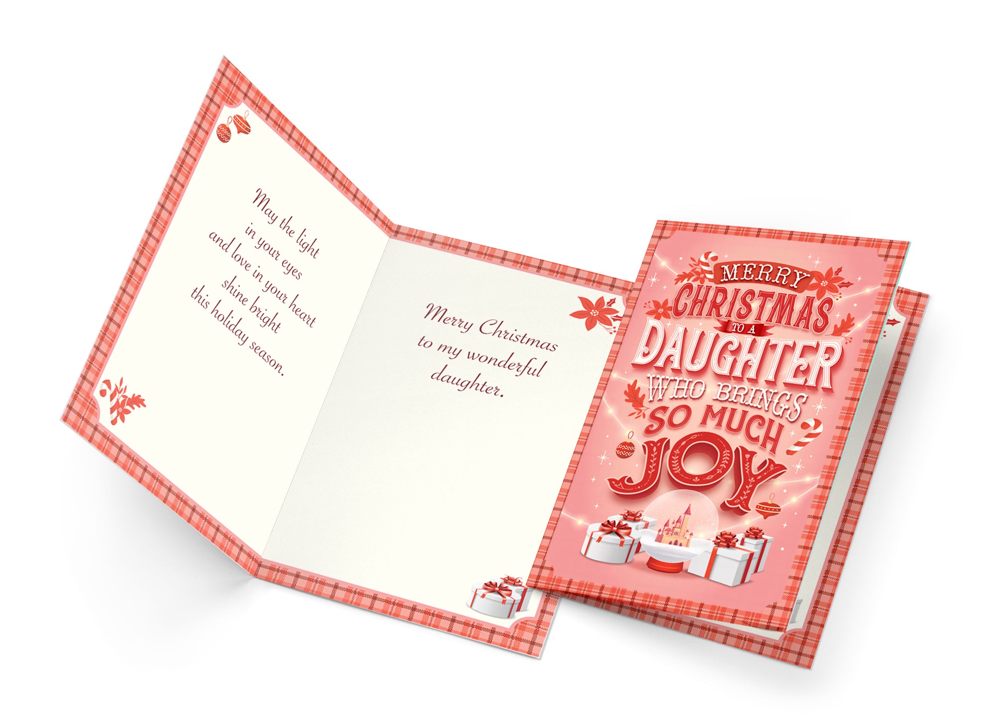 Christmas Card For Daughter