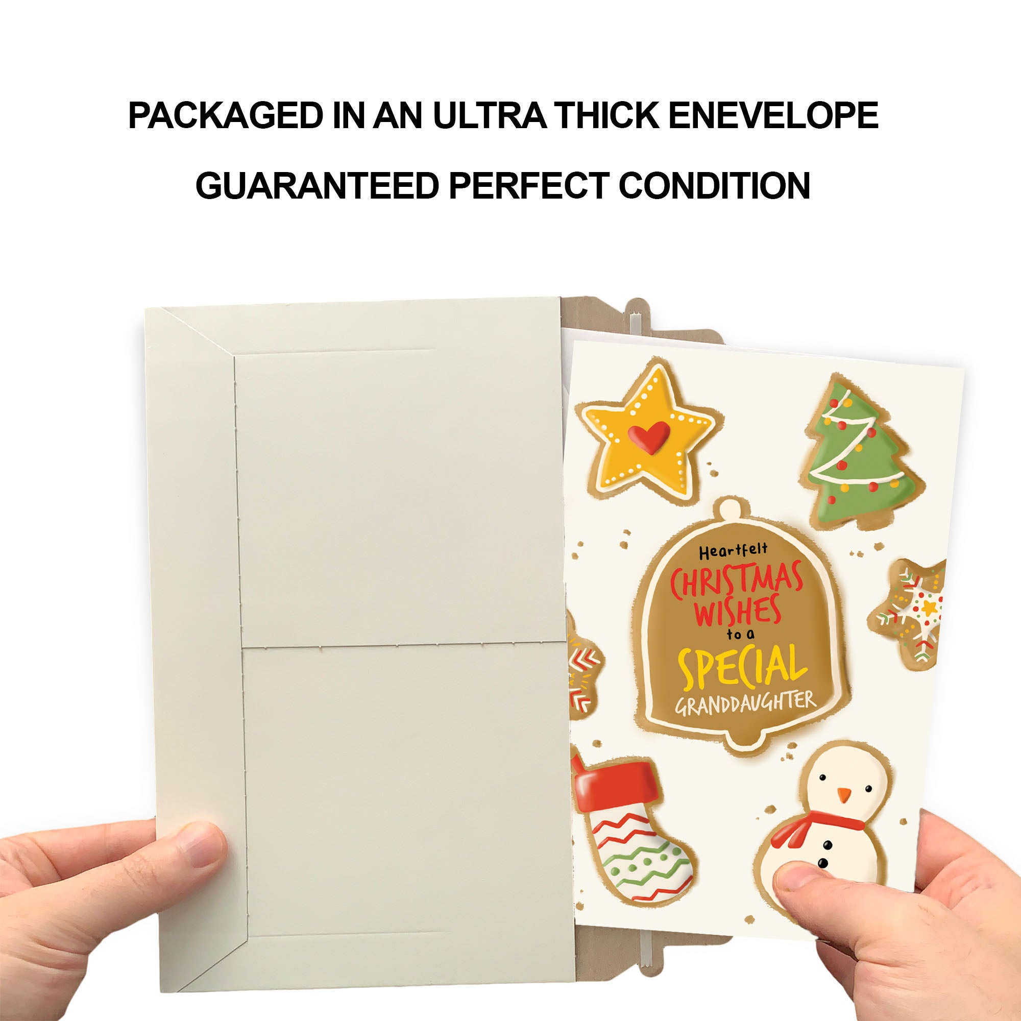 Merry Christmas Card For Granddaughter