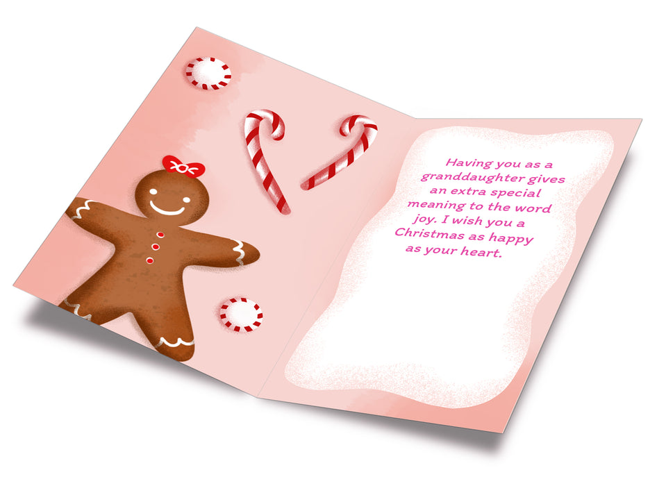 Christmas Card For Granddaughter
