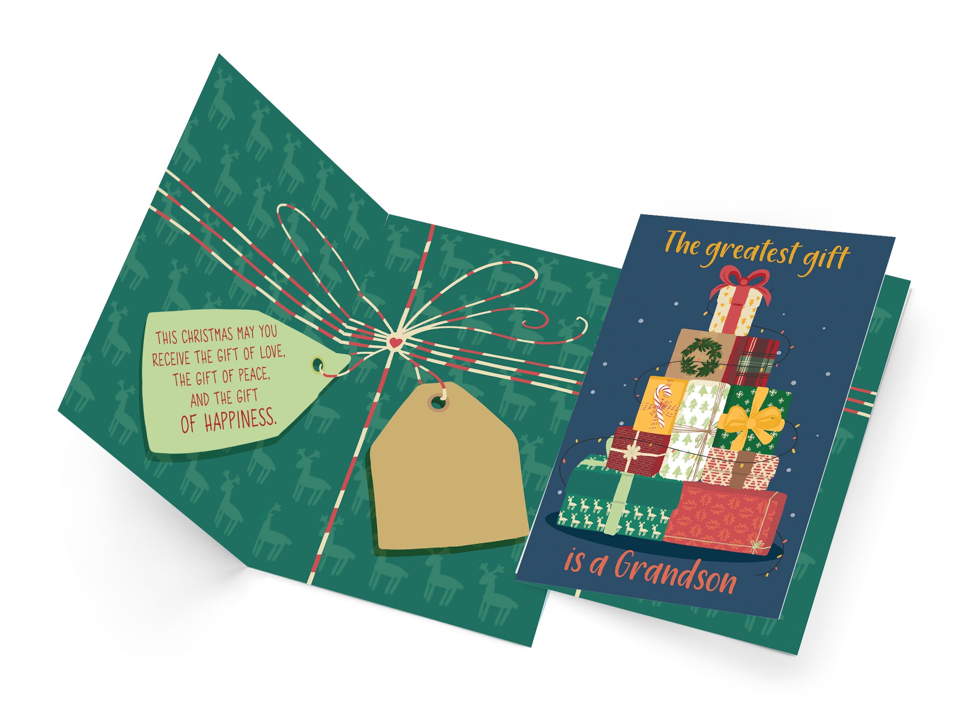 Grandson Christmas Card