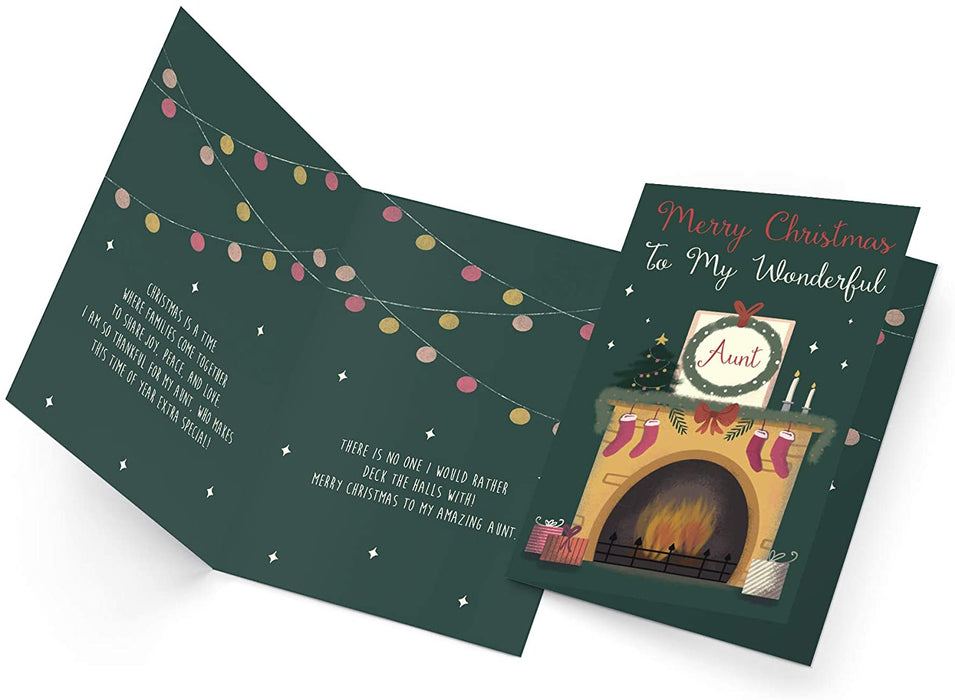 Christmas Card For Aunt