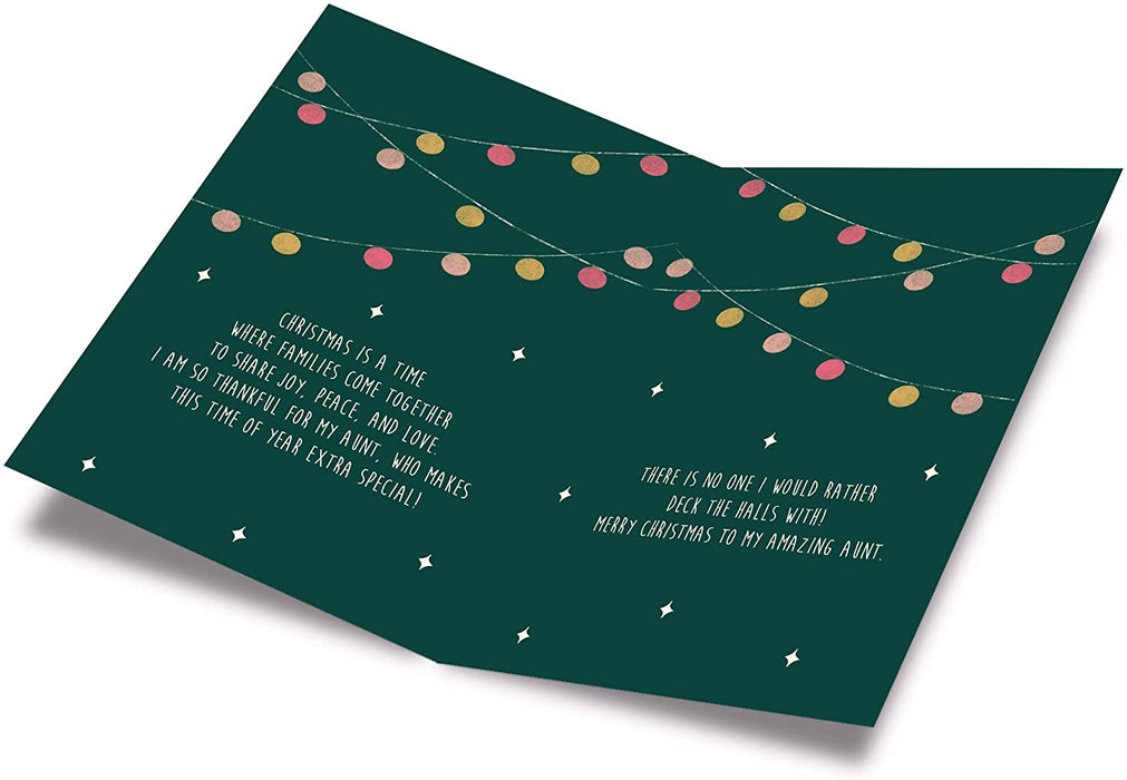 Christmas Card For Aunt